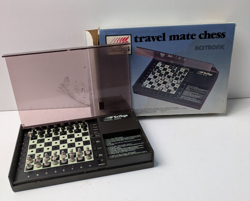 Electronic travel chess scisys - electronic,
