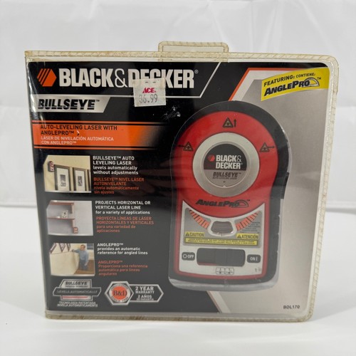 Black decker bullseye laser - black, &