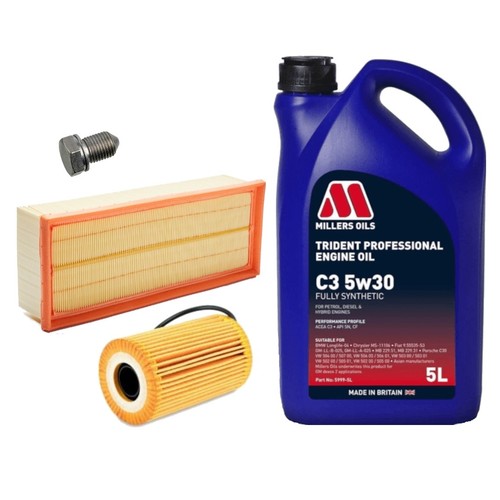 5w30 millers air oil filter - air,