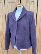 Ladies JOULES Wool CHECK Tweed COUNTRY Jacket UK 16