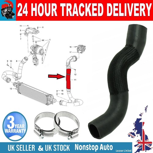 Turbo intercooler hose - intercooler, pipe