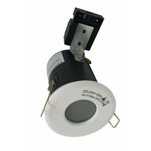 Fire rated bathroom downlight - bathroom,