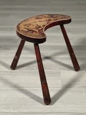 Antique 3 Legged Stool With