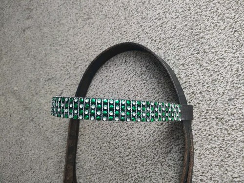 Green silver bling - green,