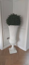 Large Decorative Urn With Topiary Outdoor Proof