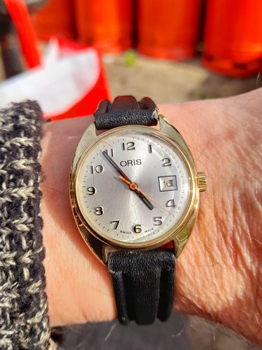 Mens vintage oris hand winding - vintage,