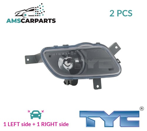 Fog light lamp - light, pair