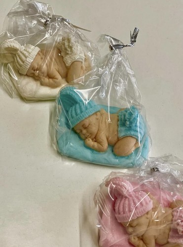 Edible sleeping baby boy girl - edible,
