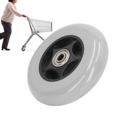 Wheelchair Wheel 4in Rubber