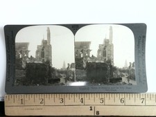 Ruins of Soissons Stereoview