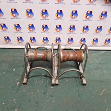 Cable Roller pulling Drum Stand Heavy Duty  x 2 Cable Laying and Extracting vat