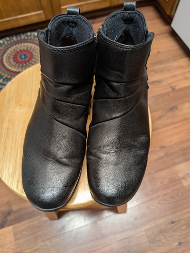 Earth spirit black booties - earth,