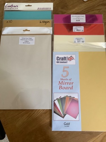 Quality mirri card assorted - card, a4