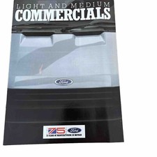 Ford Commercials Brochure 1986 - Fiesta Escort Combi P100 Transit SVO