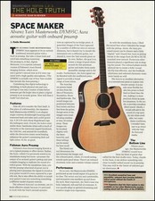 Alvarez Yairi Masterworks DYM95C Aura acoustic guitar sound check review article