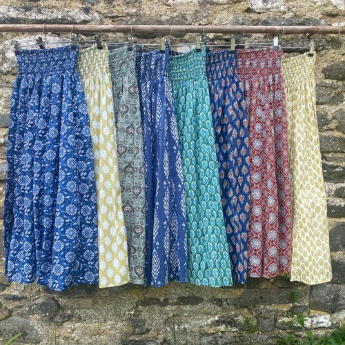 Skirt 100 block - block, printed