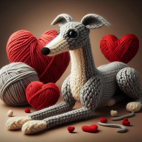 Luxury whippet birthday - luxury,