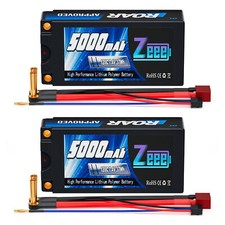 2x Zeee 2S Shorty Lipo Battery
