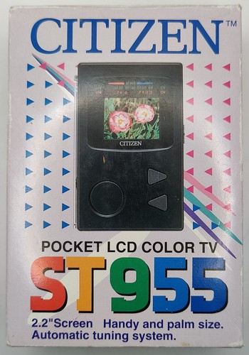 Vintage citizen pocket lcd - pocket,