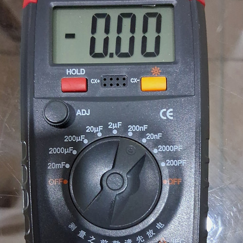 Digital capacitance meter - capacitance,