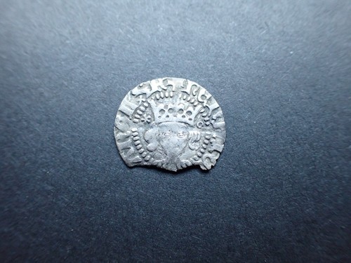 Henry silver hammered penny - hammered,