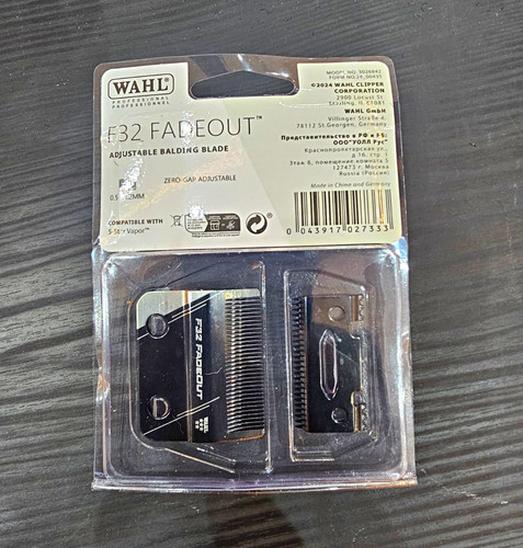 Wahl f32 fadeout adjustable - wahl,