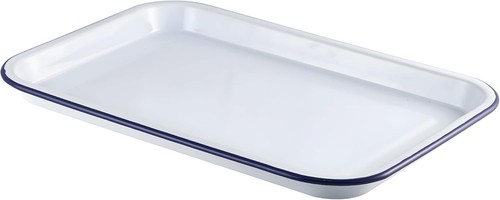 Enamel serving tray - serving,