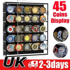 5 Rows Coin Holder Display