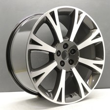 JAGUAR XJ ORONA 20" GREY DIAMOND CUT ALLOY WHEEL C2D24743 REAR 10J GENUINE X1