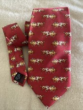 Vintage Swaine Adeney 100%Silk Neck Tie-Made in England