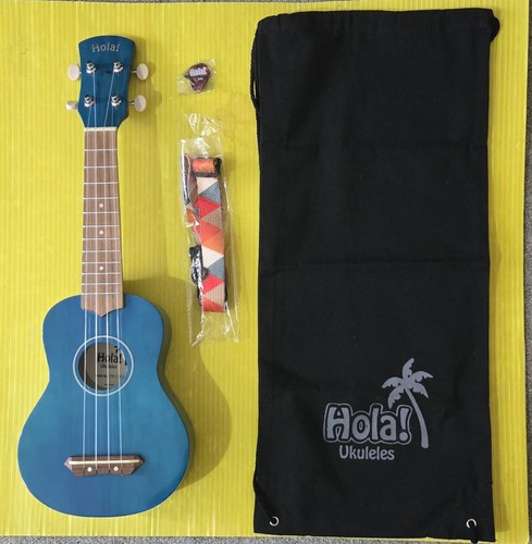 Hola 21bu soprano ukulele - hm-21bu,
