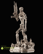 The terminator t800 fan art - t800, by