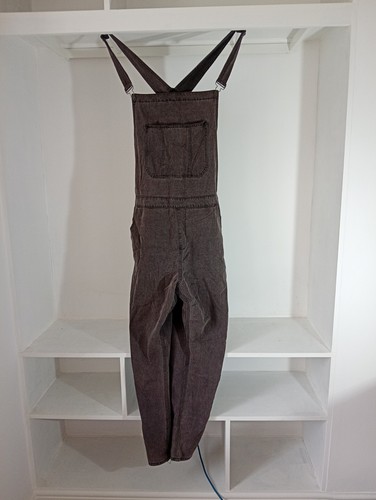 Boohooman mens denim dungarees - denim,
