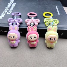 LABUBU Mini Keychains Bag Car KeyChain Keyring | 10 Colour Choices | UK Stock ✨