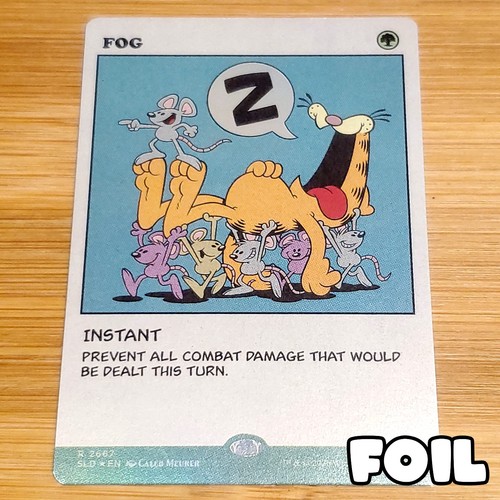 Fog foil garfield secret - garfield,