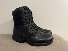 MAGNUM PANTHER 8.0 SIDE ZIP FULL LEATHER Tactical COMBAT Security Boots - UK 11