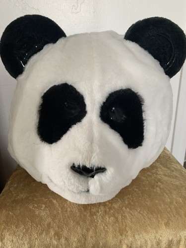 Panda head costume - head,