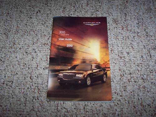 2010 chrysler 300 owner manual - owner,