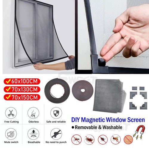 Magnetic window insect screen - insect,