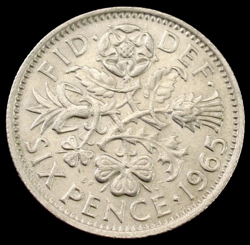Great britain sixpence 1953 - great,