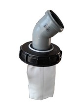 IBC 600-1000L WATER TANK LID FILTER Needle Felt 160mm Ø Lid #727N16045°