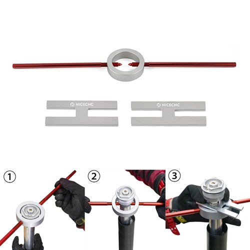 Front fork spring - front, compressor