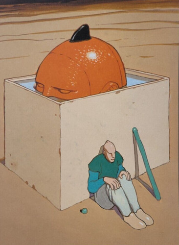 Jean giraud moebius art color - moebius,