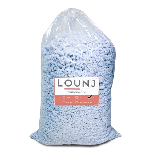 Shredded gel memory foam - shredded,