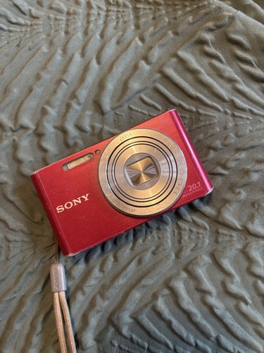 Sony cyber shot - sony, red