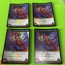 WOW TCG Eldre’Thalas Sorceress Foil Promo - Playset of Four - NM