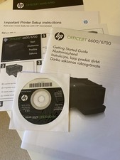 HP PRINTER SOFTWARE DISC - HP OFFICEJET 6700 SERIES