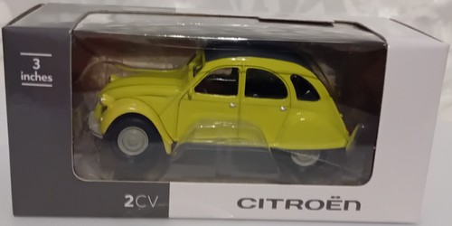 Diecast citroen 2cv 1978 - diecast,