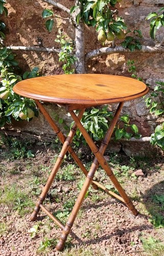 Victorian faux bamboo folding - victorian,