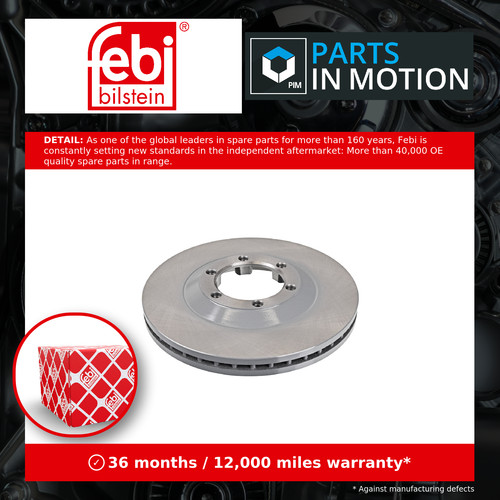 Brake discs pair vented - 2x,